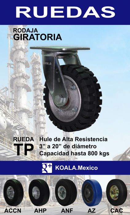 Rodaja Rueda Hule KOALA