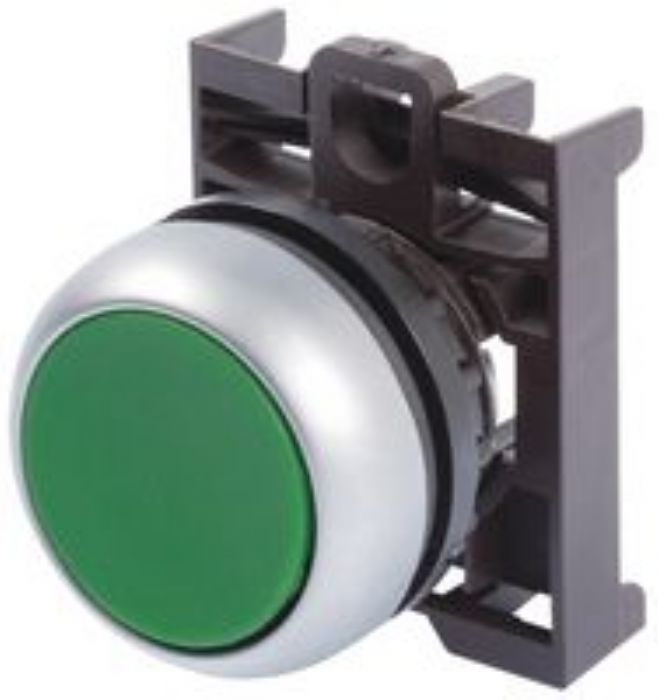 Boton Pulsador Verde