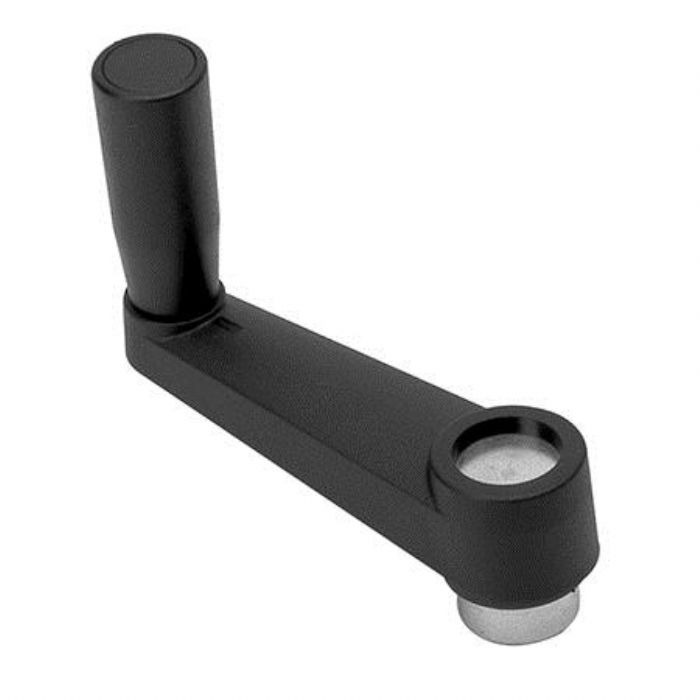  Manivelas Nylon plastificado, económicas, con orificio piloto