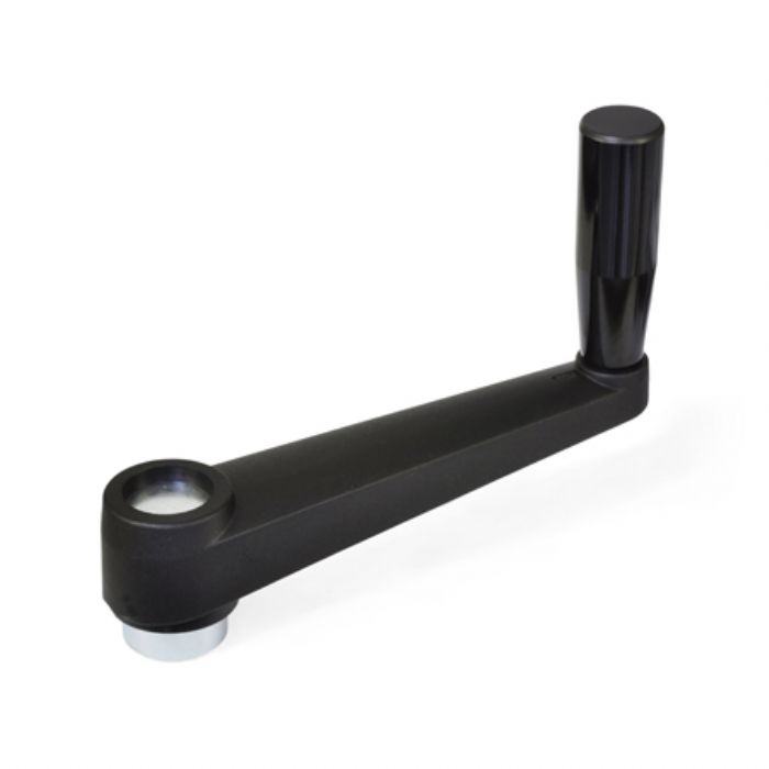 Manivelas Nylon plastificado, con orificio piloto