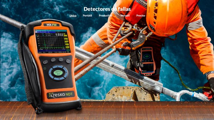 Equipo de ultrasonido industrial UT detectores de fallas