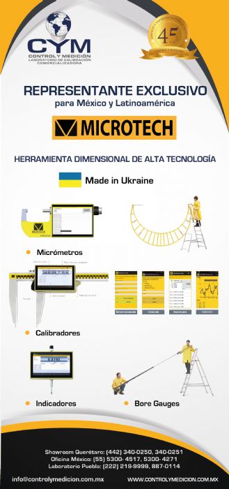 HERRAMIENTA DIMENSIONAL DE ALTA TECNOLOGIA. MARCA MICROTECH