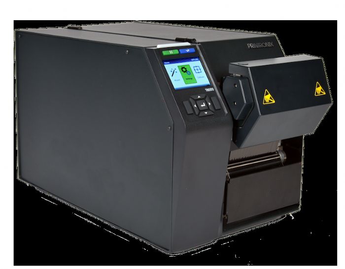 PRINTRONIX T8000: IMPRESORA TERMICA INDUSTRIAL DE USO EXTRA RUDO CON VALIDADOR DE ETIQUETAS 2D DE 6" DE ANCHO Y 300 DPI
