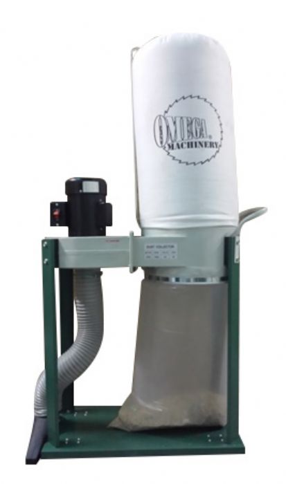 COLECTORES DE POLVO DE 1 - 2 HP, 1 BOLSA