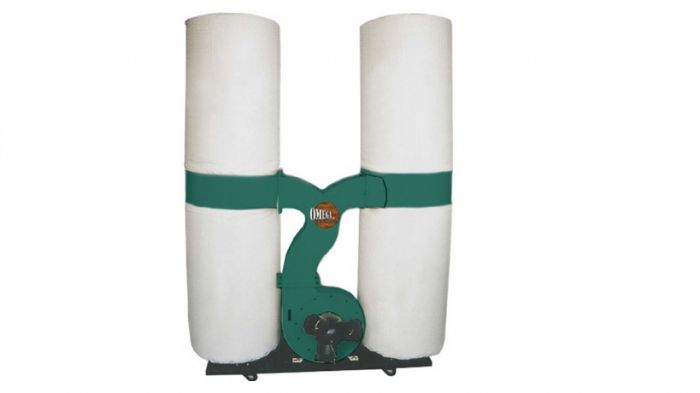 COLECTOR DE POLVO DE 3 HP, 2 BOLSAS