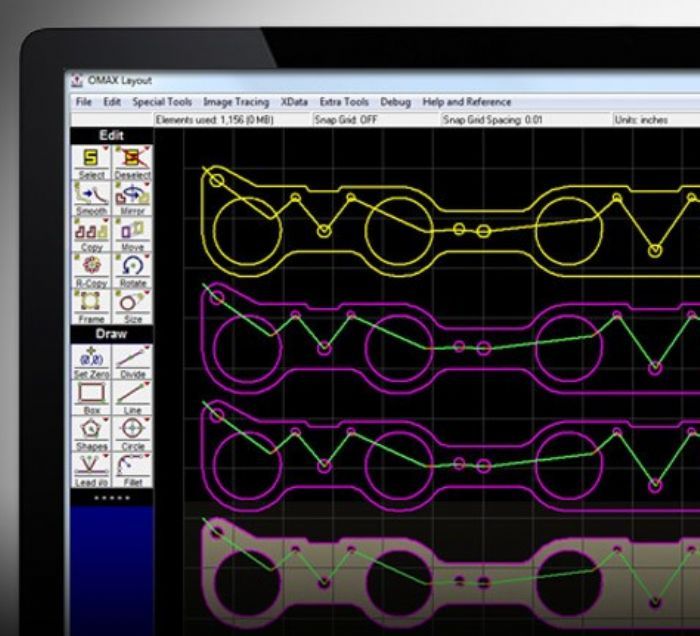 OMAX CAD 