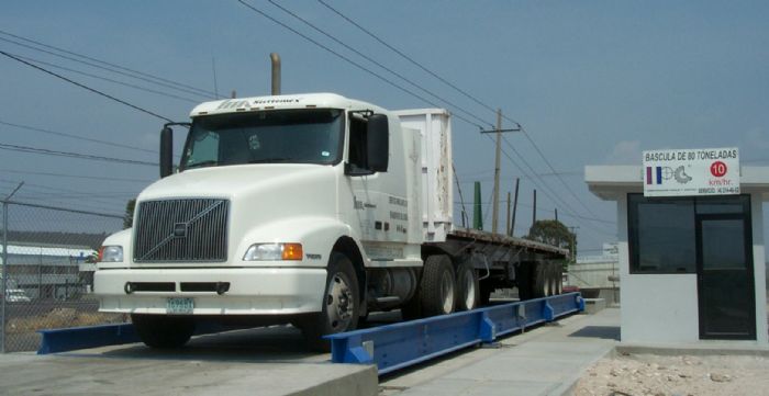 Básculas camioneras