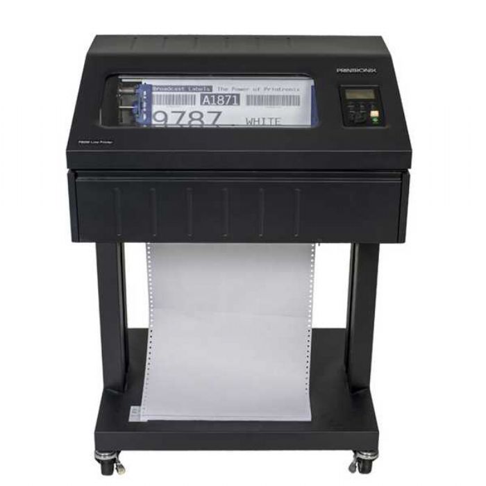 PRINTRONIX P8000: IMPRESORA INDUSTRIAL DE MATRIZ DE LÍNEA CON PEDESTAL DE 1,000 LPM