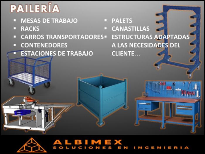 PAILERÍA Y ESTRUCTURAS METÁLICAS