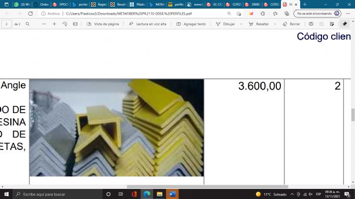 PERFILES ESTRUCTURALES FRP