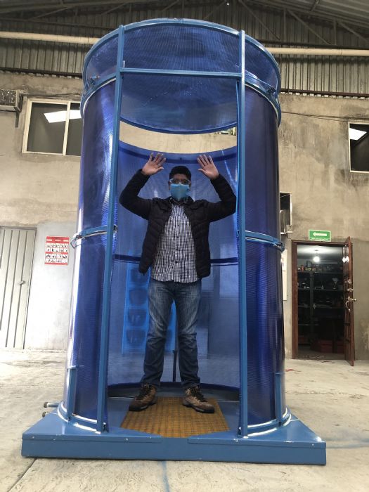 CABINA DE SANITIZACION