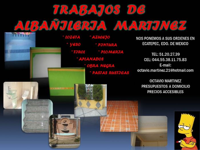 TRABAJOS DE ALBAÑILERIA 