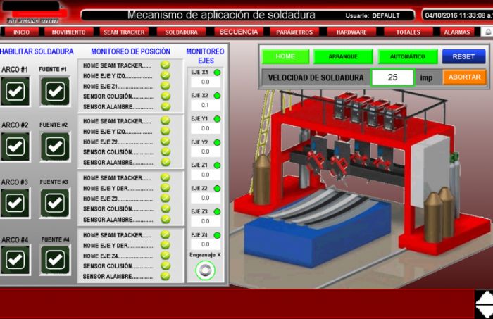 Automatizacion de soldadura