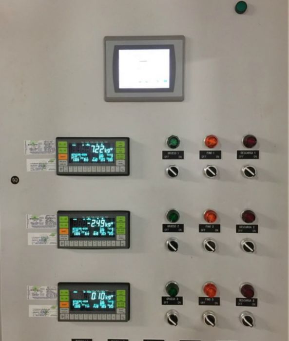 Automatización en ensacadora