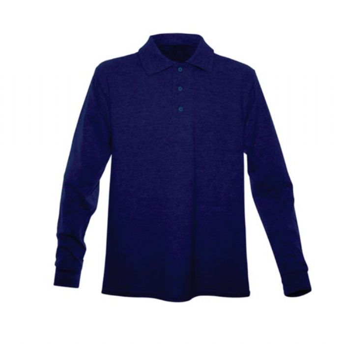 Playera Tipo Polo Manga Larga Dama O Caballero