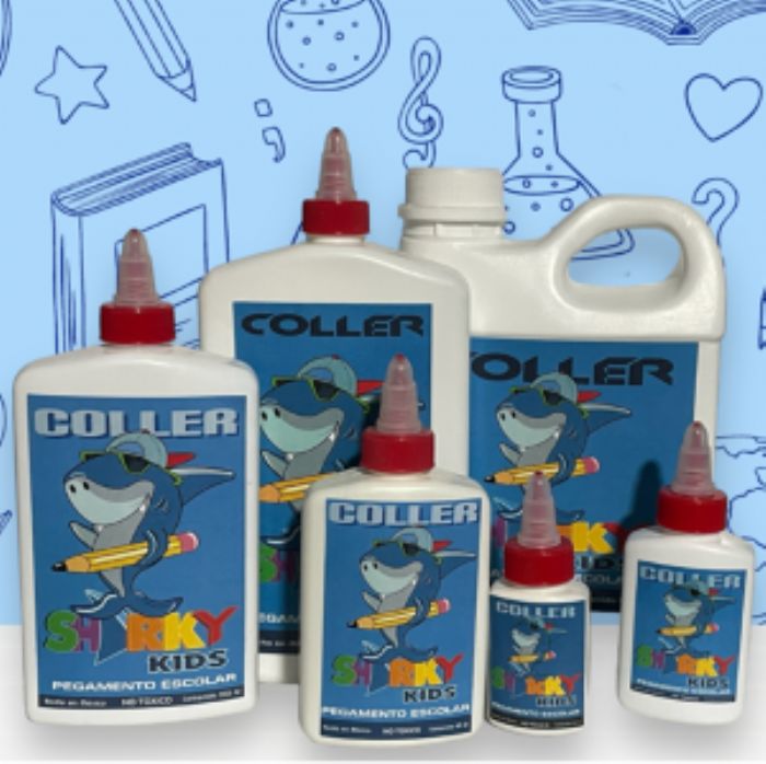 Resis Pegamento escolar Coller SHARKY KIDS