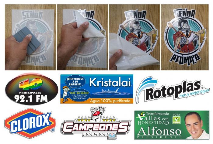 Calcomanais promocionales