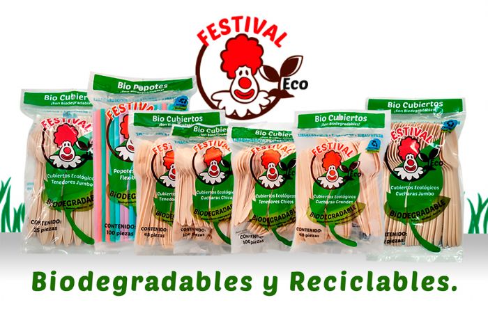 Cubiertos Biodegradables