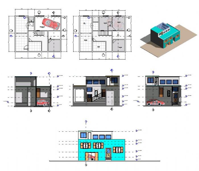 Proyecto y Maquila de todo tipo de planos en Autocad y Revit: