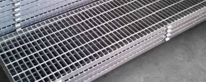 REJILLA TIPO IRVING DE ACERO NEGRO, GALVANIZADO E INOXIDABLE