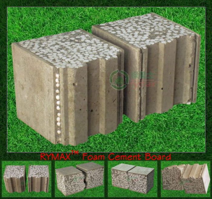 RYMAX Foam Cement Board | Exterior Drywall | Wall Partition | Prefabricated House Panel