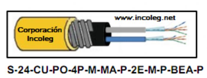 Cable Blindado UTP 2 hilos