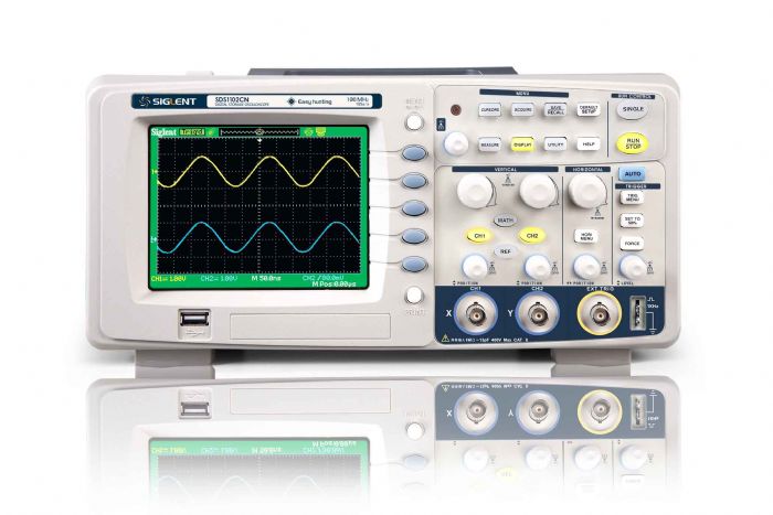 osciloscopio digital 100MHz