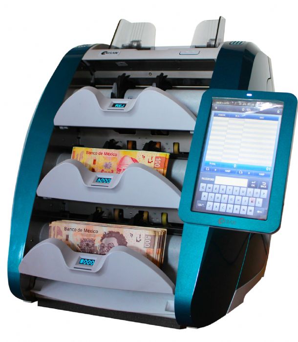 Contadoras de billetes por valor