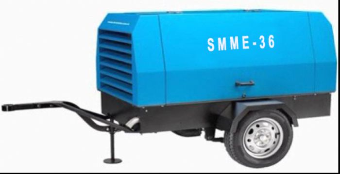129cfm 101.5psi Motocompresores de Aire Portátiles
