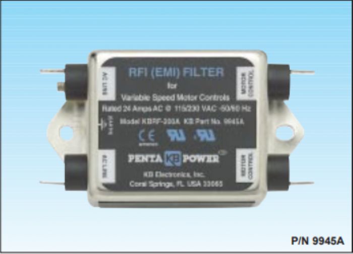 KBRF-200A Filtro de línea de CA aprobado por CE para controles SCR (Clase A)