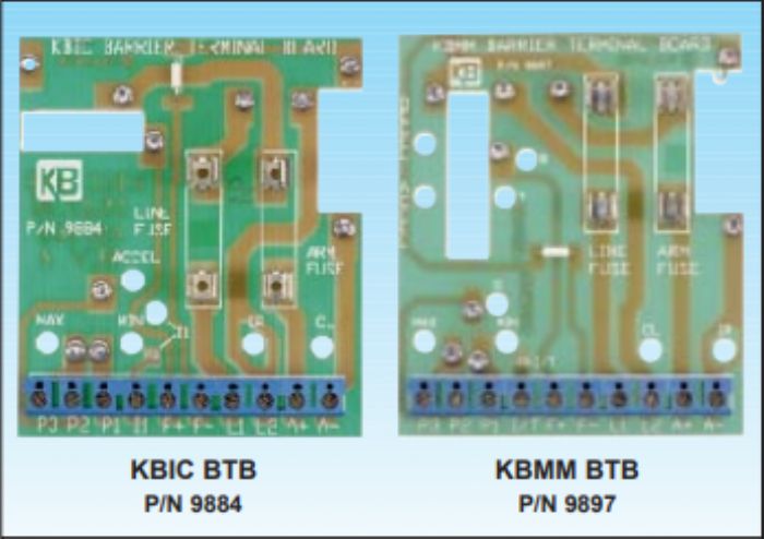 Junta de terminales de barrera KBMM