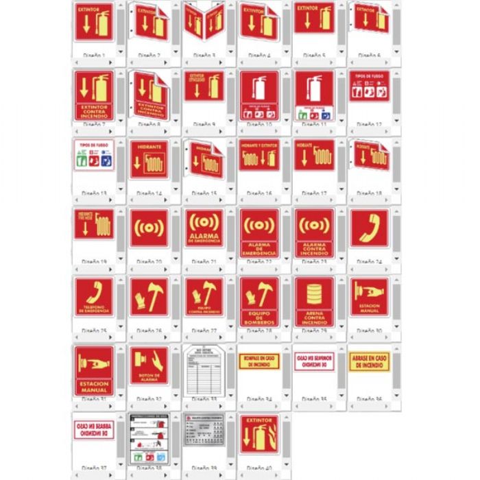 Señalamientos de Equipo Contra Incendio