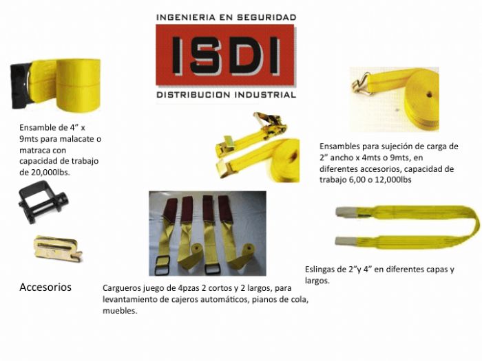 ENSAMBLES Y ESLINGAS
