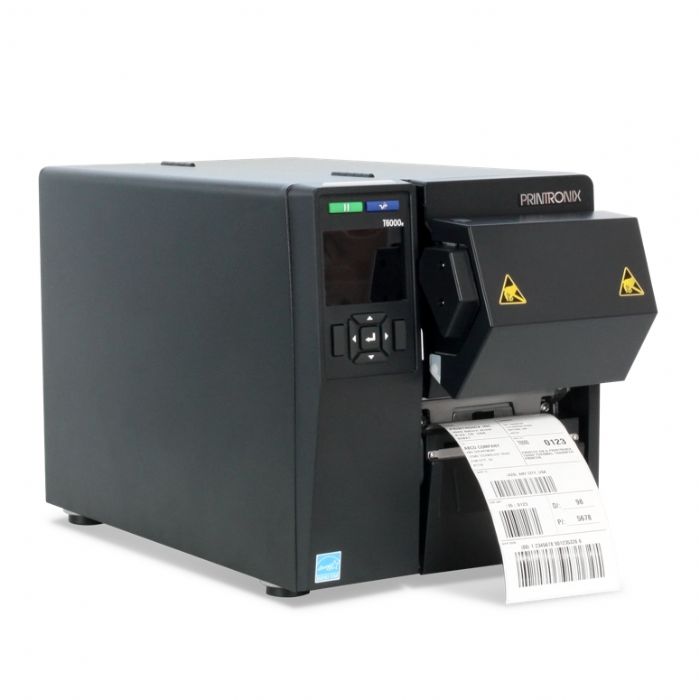 PRINTRONIX AUTO ID T6000e: IMPRESORA TERMICA INDUSTRIAL DE USO RUDO CON VALIDADOR DE ETIQUETAS 2D DE 4" DE ANCHO Y 600 DPI