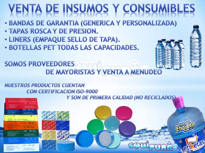 INSUMOS Y CONSUMIBLES