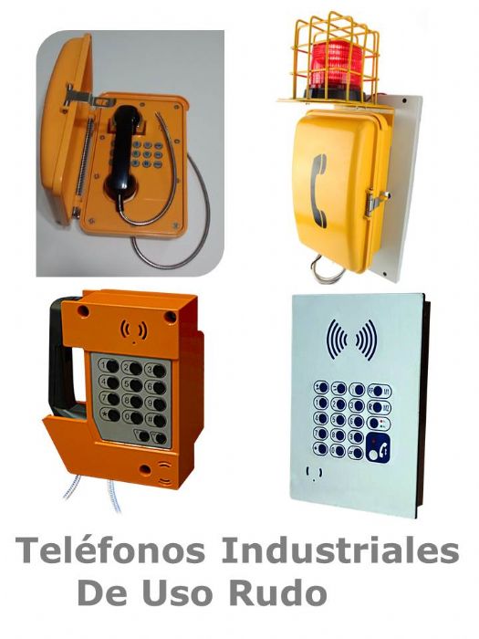 telefonos uso rudo a prueba de agua ip66
