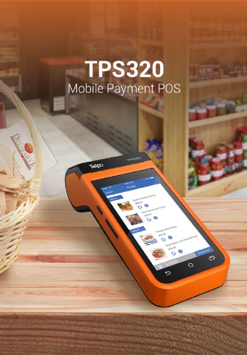 Terminal móvil de pago POS para Android Mobile Android POS Payment Terminal TPS320