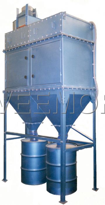 Colector de polvo tipo cartuchos