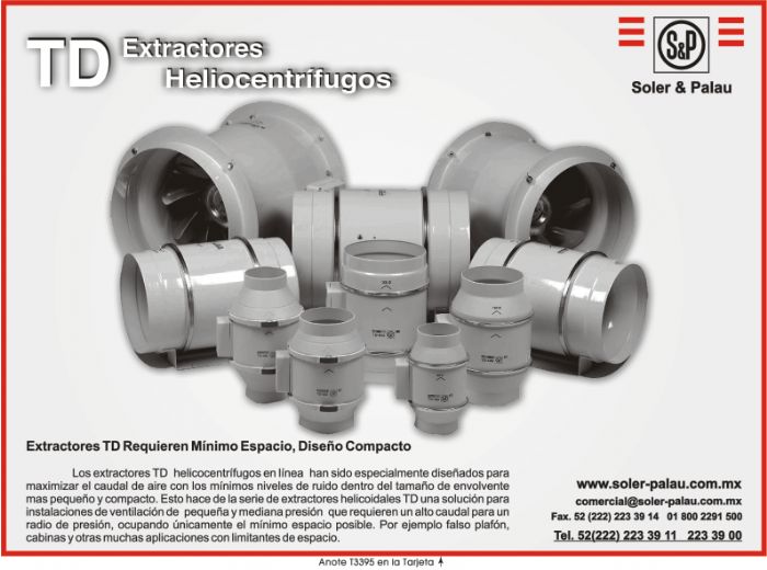 Extractores heliocentrifugos 
