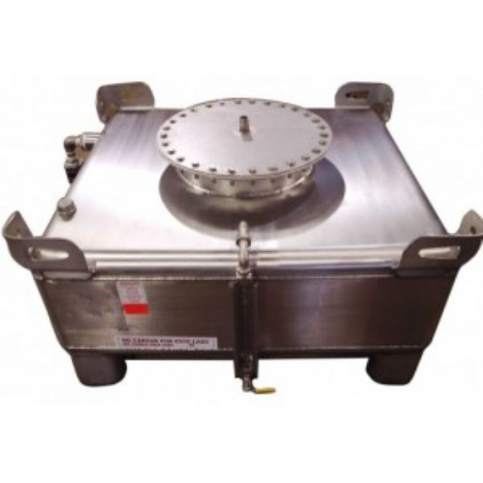CONTENEDOR DE ACERO INOXIDABLE