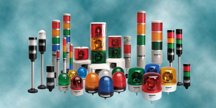 Torretas Buzzer Botones y proteccion de Motores