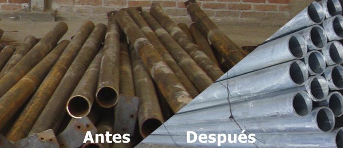 GALVANIZADO POR INMERSIÓN EN CALIENTE
