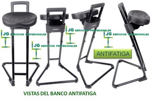 Silla o Bancos antifatiga