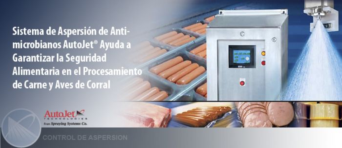 SISTEMAS DE ASPERSION PARA ANTIMICROBIANOS
