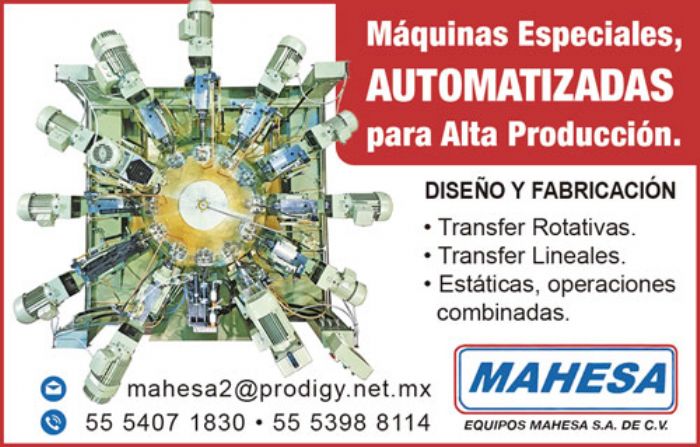 FABRICACION DE MAQUINARIA AUTOMATIZADA