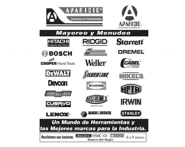 herramientas para la industria