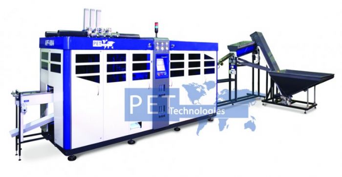 Máquina sopladora automática de botellas PET