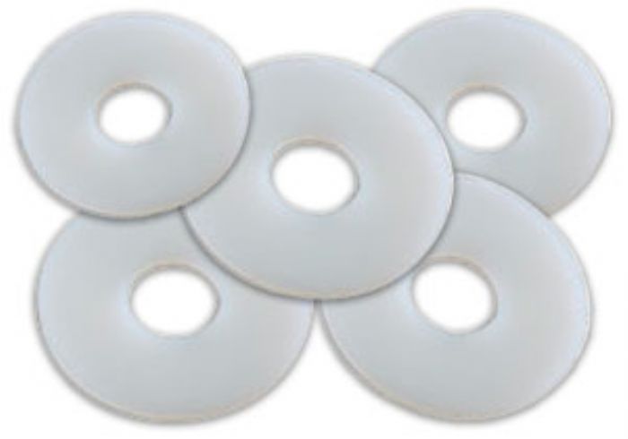 Arandelas de plastico