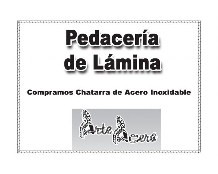 pedaceria de lamina