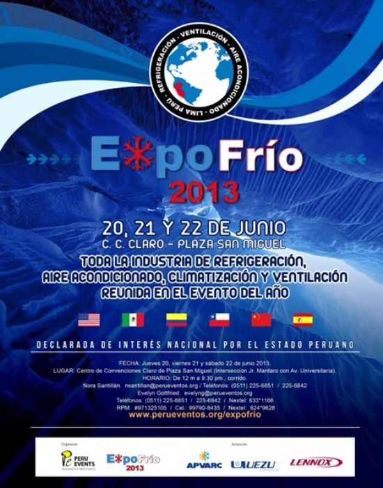 FERIA INTERNACIONAL EXPOFRIO PERU 2013